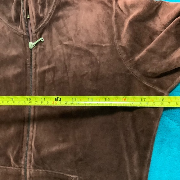 Juicy Couture Maroon Wine Velour Tracksuit - Picture 6 of 14